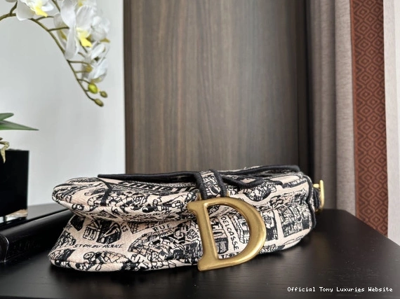 Tony Luxuries diro BAG-25.5*20*6.5CM SADDLE 0801
